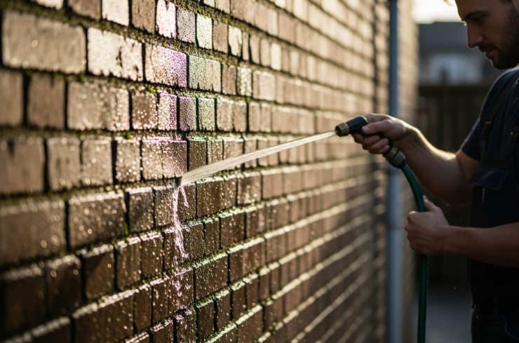 What Homeowners Should Know About Mortar Haze (And How We Remove It Safely)